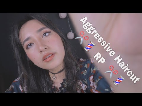 ✂️ ASMR RP ✂️ the EXCESSVE hairstylist cuts your hair!