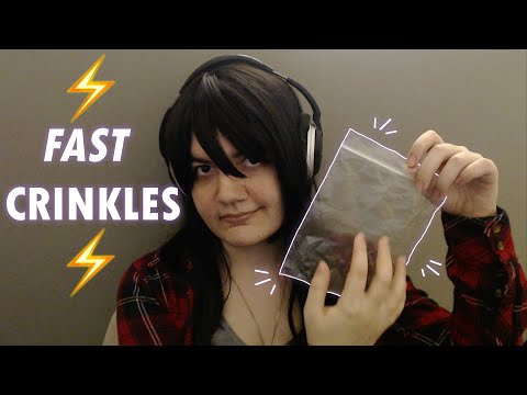 ✨ASMR✨ Fast and Intense Crinkle Sounds for Tingles