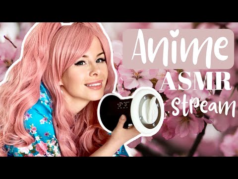 ASMR [STREAM] 💗 Anime Girl Cosplay 👘 2 HOUR sleep relaxation 🌙 My very first Live Stream 🎥