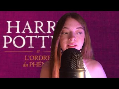 ~ ASMR FR ~ Lecture chuchotée Harry Potter et l’Ordre du Phénix 🔥