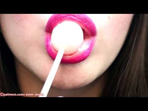 ASMR Lollipop Sounds 사탕 과자