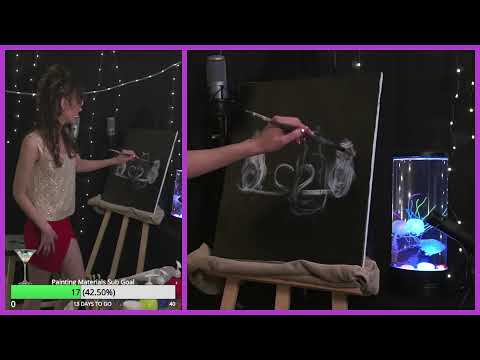 Live ASMR Painting Valentine's Day Special