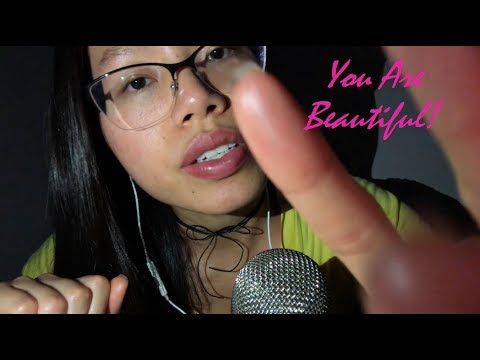 ASMR *You Need to Hear This* YOU ARE BEAUTIFUL! Affirmations, Slight Gum Sounds + Cheesy Compliments