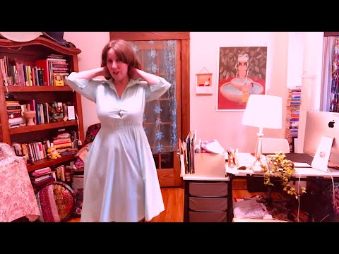 ASMR clothes try on