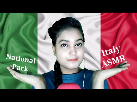 ASMR Italy National Park Names With Soft Mouth Sounds (Italian ASMR)