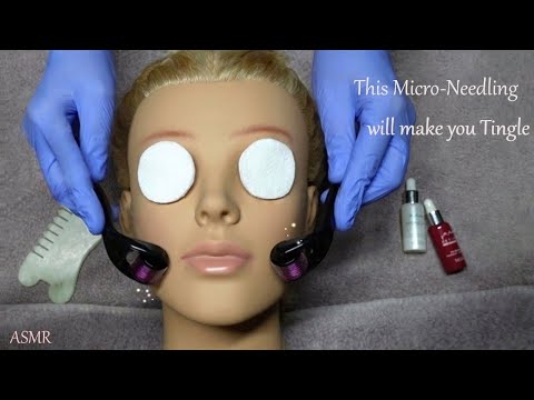 ASMR These Micro-Needling Sounds will make you Tingle 100%