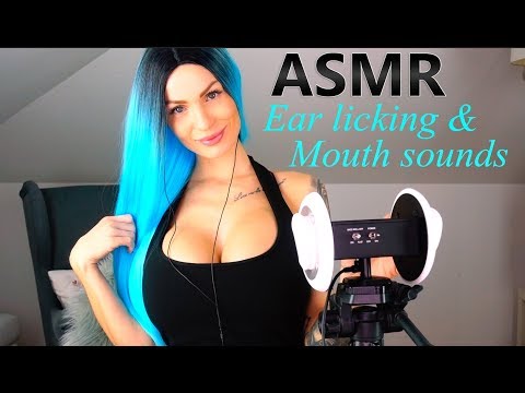 ASMR  Ear Licking & intense Mouth Sounds for Relaxation