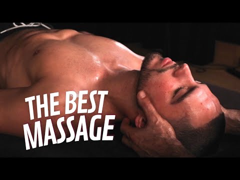 THE MOST RELAXING MASSAGE by world champion Giorgio (feat. Kickboxing world champion Artur Chernov)
