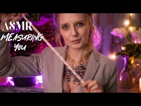 ASMR  MEASURING Your Face for Plastic Surgery. Medical RP, Personal Attention