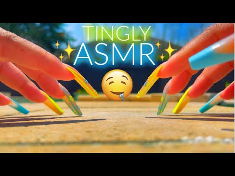 SUPER TINGLY ASMR FOR PEOPLE WHO WANT TINGLES FROM HEAD TO TOE 🤤✨(FAST TAPPING, SCURRYING etc...🔥😴)