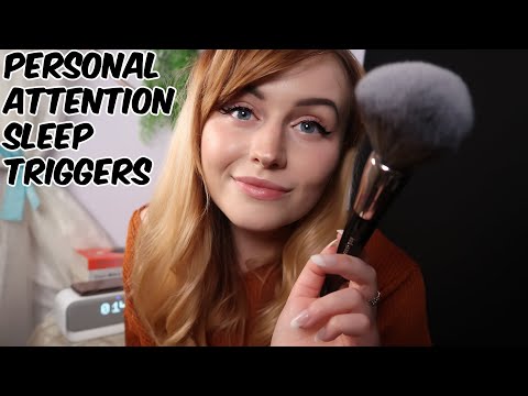 [ASMR] Personal Attention For The Perfect Sleep - Four Sleep Triggering Tools