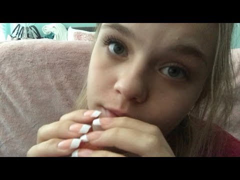 ASMR Nail Tapping, Positive Affirmations, Mouth Sounds, Hand Movements, Kisses