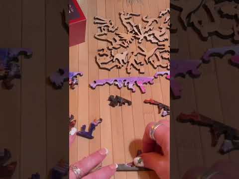 Wooden Puzzle~Full video January 2nd ~ http://www.youtube.com/@RebeccasBeautifulASMRAddiction