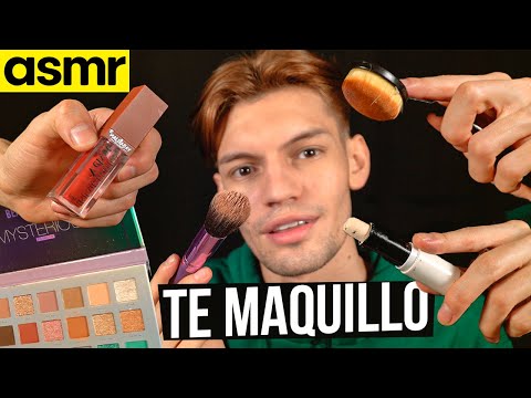 asmr roleplay de maquillaje - mol asmr español