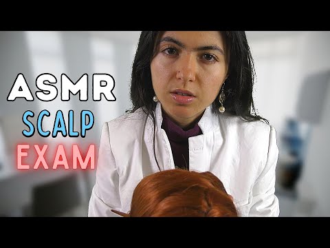 ASMR || your scalp exam & treatment