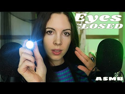 ASMR But You Can CLOSE YOUR EYES! 😌 (Instructions)