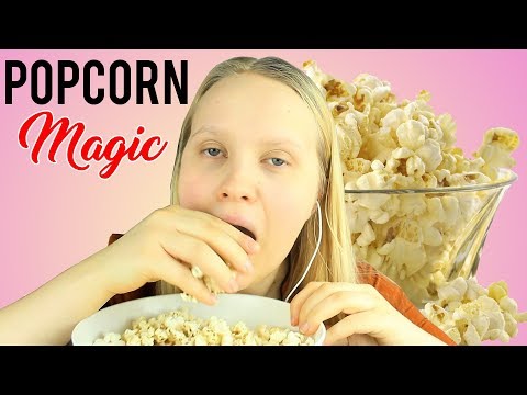 [ASMR] EXTREMELY SATISFYING Popcorn Eating & Mouth Sounds | Close Up Whispers, Crunches, Chewing