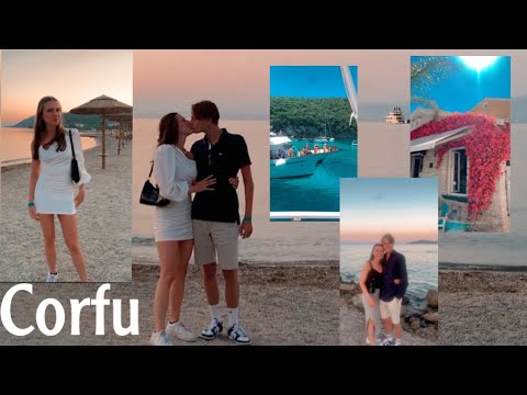 ASMR vlog in corfu (whispering, mouth sounds, trigger words)🐬🐚🏝