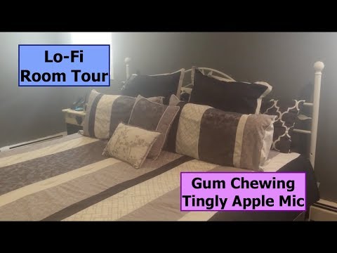 ASMR Gum Chewing Lo-Fi Room Tour