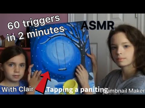 ASMR 60 triggers in 2 minuets