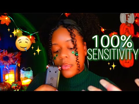 ASMR | 100% SENSITIVITY MOUTH SOUNDS THAT WILL GIVE YOU THE SHIVERSSS🤤💚✨(SPINE TINGLING 😩✨)