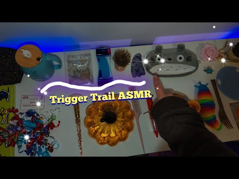Let's Try the ASMR TRIGGER TRAIL AGAIN!!