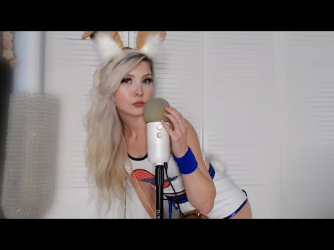 ASMR Lola Bunny Inaudible Whispers, Mouth Sounds, Tapping