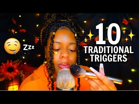 10 Traditional ASMR Triggers That Will Bring Your Tingles Back 🤤✨🧡 (100% TINGLES GUARANTEED)✨