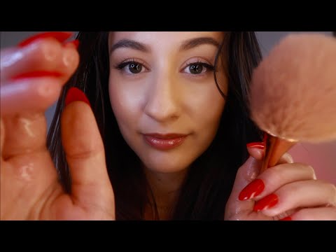 ASMR Super UP CLOSE Personal Attention for Sleep 😴 Face Touching, Affirmations & More!