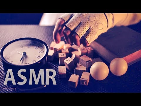 ASMR TAPPING on Wood, Old Book & More - NO TALKING