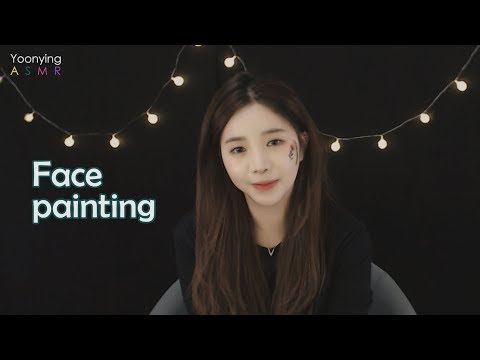 [한국어ASMR] 꽃길만걷자~🌺렌즈보며페인팅롤플레이🎨 l face painting Role playing l KoreanASMR