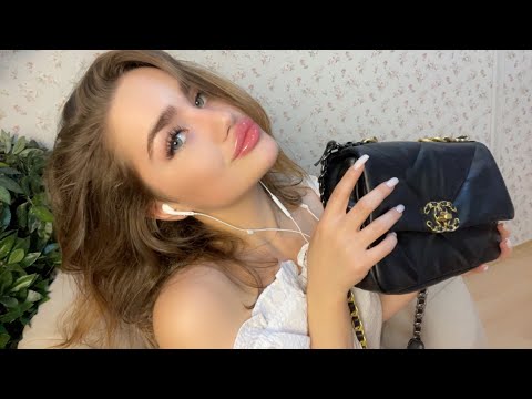 ASMR / АСМР Что в моей сумке? what is in my bag? Болталка Шепот