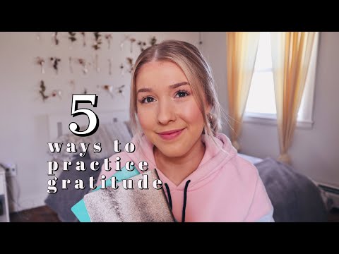ASMR 5 ways to practice gratitude every day