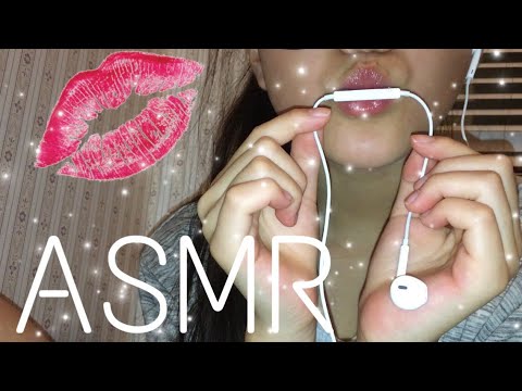 [ASMR] mouth sounds & kisses | apple headphone mic
