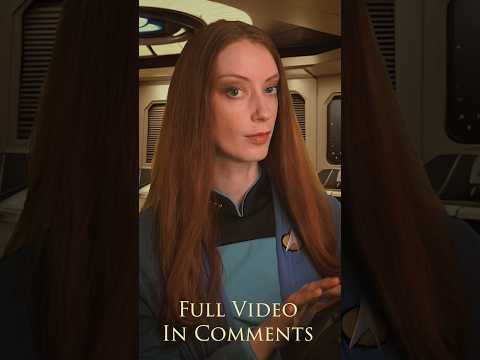 ASMR Star Trek Roleplay 🩺 Eye Exam With Dr. Crusher 👀 Sci-Fi #asmr #shorts #shortvideo