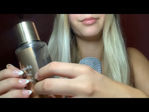 ASMR Victoria's Secret body mist collection🍂| liquid & lid sounds, tapping