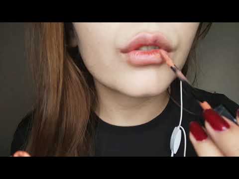 ASMR Lipstick Try On || Mouth Sounds 💗💗💗