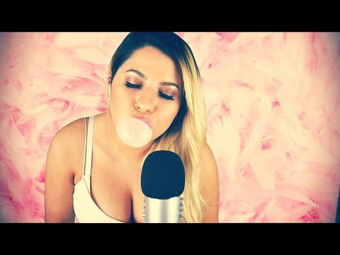ASMR Gum Chewing ( Mouth Sounds No Talking )