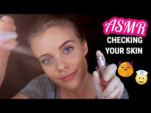 ASMR Relaxing Checking Your Skin
