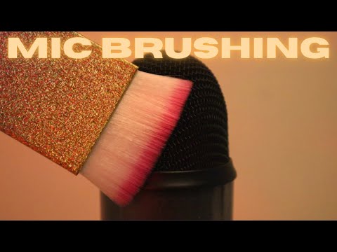 ASMR | 10 Minute Soft and Fast Tingly Mic Brushing for Instant Relaxation and Sleep - No Talking