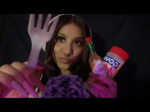 ASMR| Seasoning + eating your face 😋🍴(Mouth sounds, personal attention..)