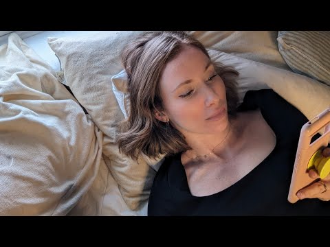 girl gets hiccups in bed