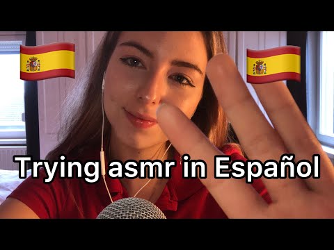 ASMR| I tried asmr in Español (First time)