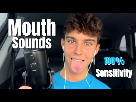 ASMR | SUPER UP-CLOSE WET MOUTH SOUNDS (100% Sensitivity) 💦👅