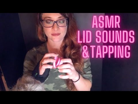 ASMR Plastic Lid Sounds and Tapping