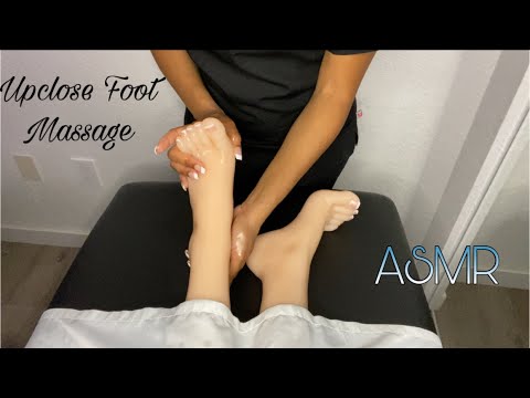 🦶🏽ASMR 🦶🏽 Upclose Spa Foot Massage | No Talking