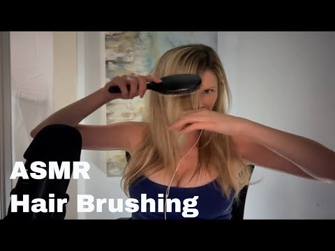 ASMR | Quiet | Long Hair Brush & Comb