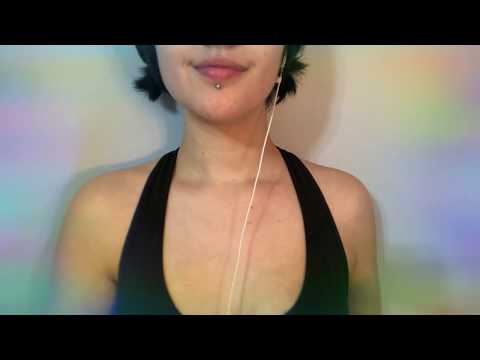 asmr Lo Fi MOUTH Sounds |Whispers|Hand Movements|