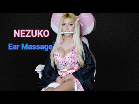 ASMR THAI🇹🇭 Nezuko-chan cute demon here to massage your ears 💋