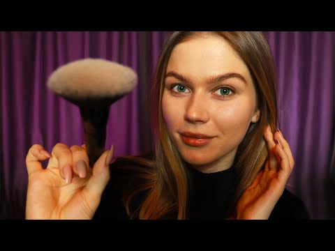 ASMR Blending Your Face. Makeup RP, Personal Attention